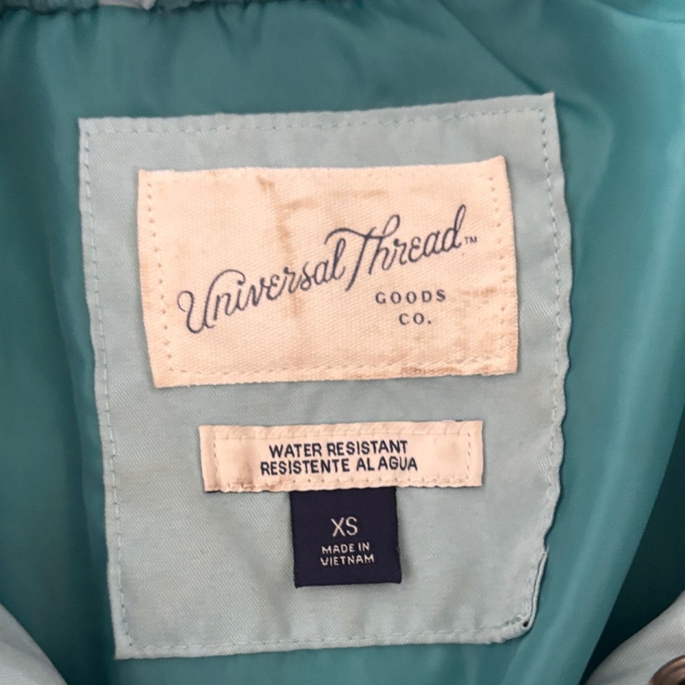 Universal Thread Light Blue Puffer Jacket - image 2